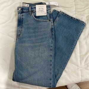 NWT Abercrombie ‘the 90s straight ultra high rise’